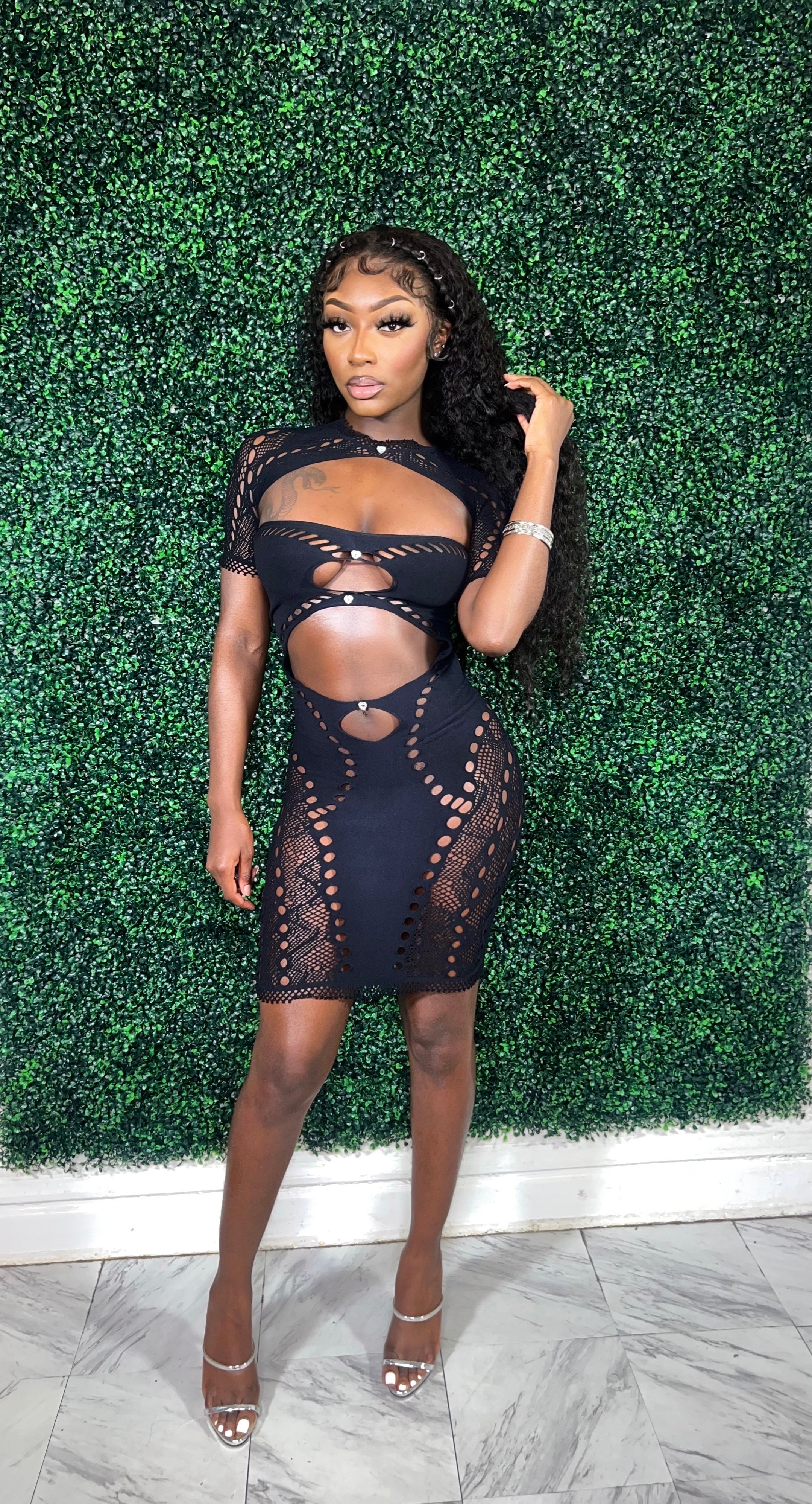 Black Berry” Poster girl dress